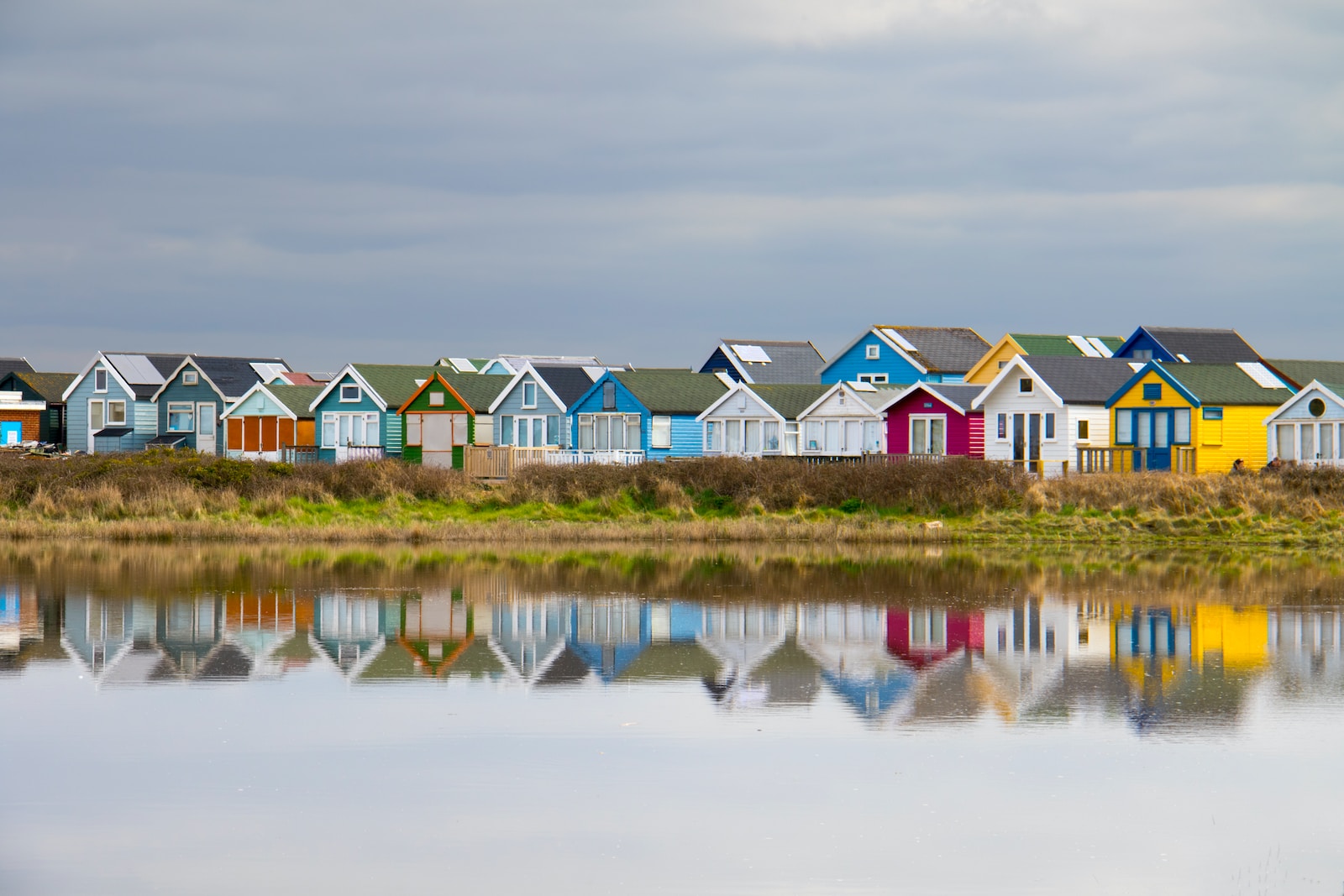 panoramic photography of colorful houses